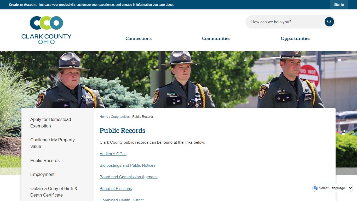 Public Records | Clark County, OH - Official Website